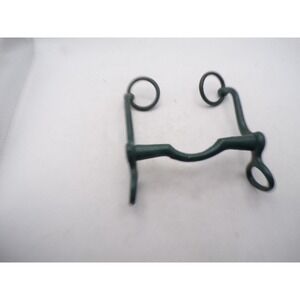 Unbranded Western Low Port Curb Bit Dark Finish 5 Inch Mouthpiece Fixed Shank‎